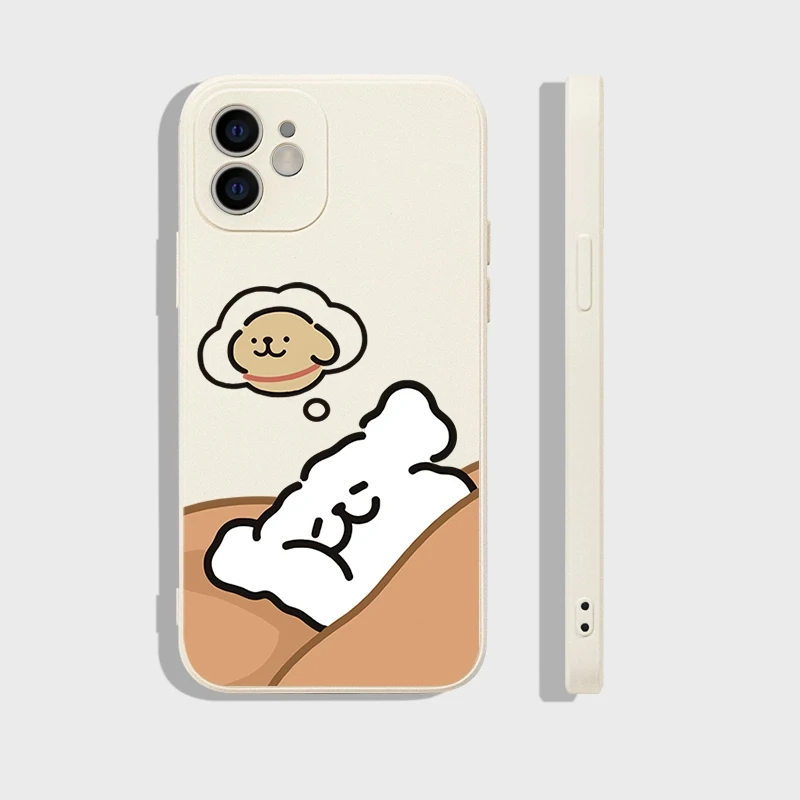 Funny Cartoon Dog Couple Phone Case for IPhone 11 12 13 14 15 16 Pro Max Mini 7 8Plus X XR XS SE2 Soft Cover Paired Puppy Fundas Funny Cartoon Dog Couple Phone Case for IPhone 11 12 13 14 15 16 Pro Max Mini 7 8Plus X XR XS SE2 Soft Cover Paired Puppy Fundas