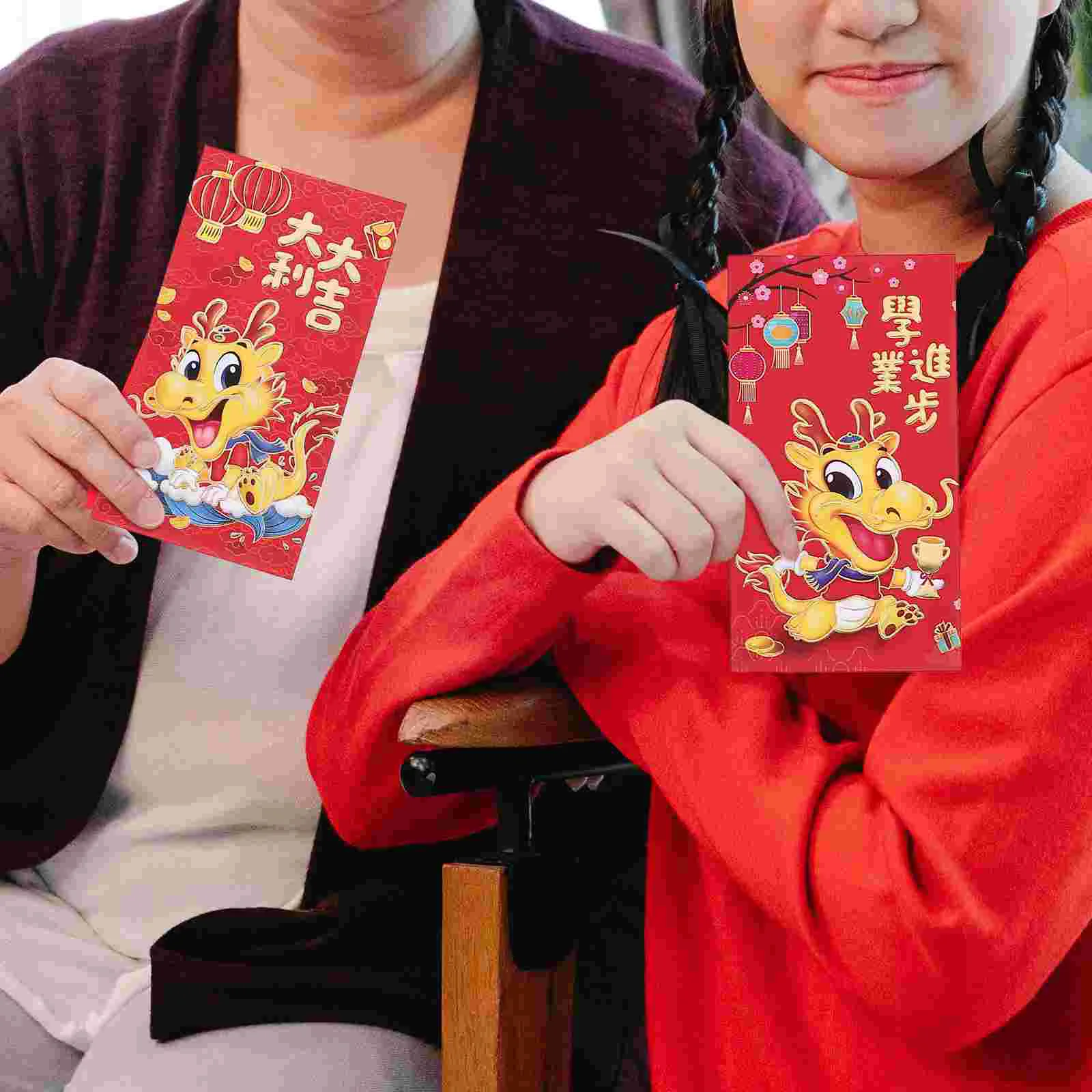 HongBao Chinese Style Red Envelopes New Year Money Packets Lucky Money Bags Red Envelopes Pockets (Mixed Style)
HongBao Chinese Style Red Envelopes New Year Money Packets Lucky Money Bags Red Envelopes Pockets (Mixed Style)