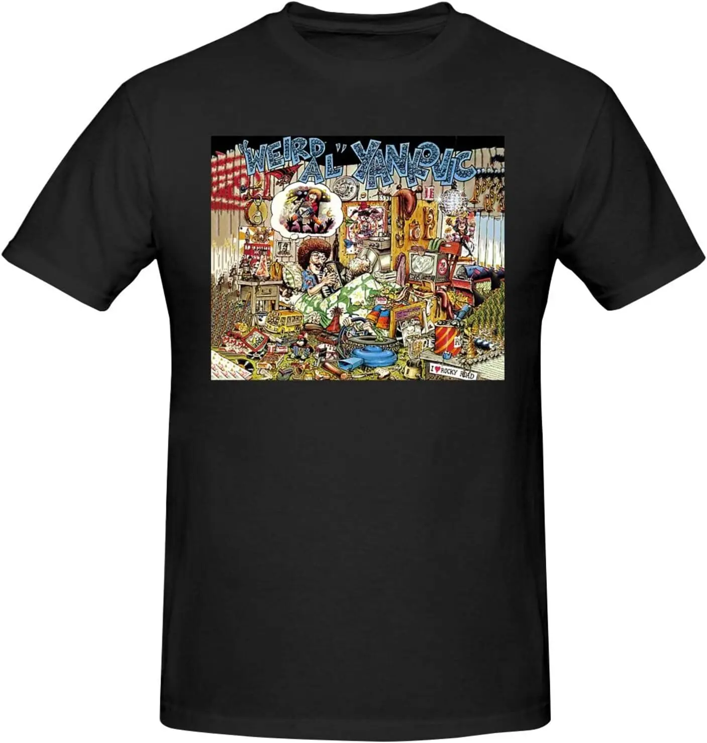Weird Al Yankovic T Shirt Man's Summer O-Neck Tee Cotton Casual Short Sleeve T-Shirts
Weird Al Yankovic T Shirt Man's Summer O-Neck Tee Cotton Casual Short Sleeve T-Shirts