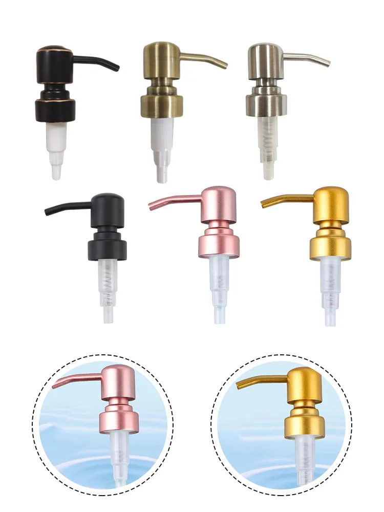 Stainless Steel Lotion Dispenser Head Push Type Bathroom Liquid Soap Dispenser Toilets Hand Replace Lotion Shampoo Pump Tubes
Stainless Steel Lotion Dispenser Head Push Type Bathroom Liquid Soap Dispenser Toilets Hand Replace Lotion Shampoo Pump Tubes