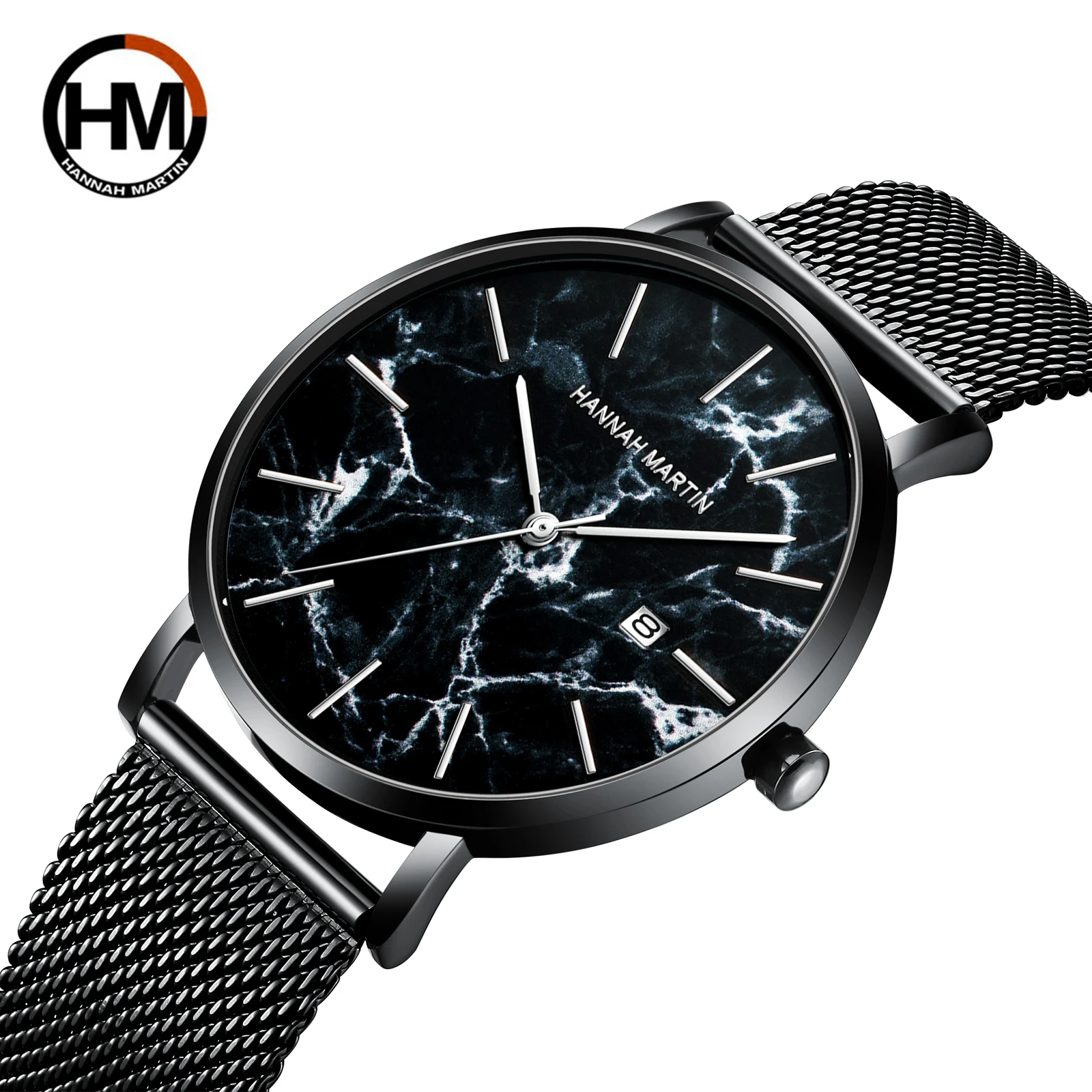 Top Japanese Movement Simple And Fashionable Men's Sports Watch Black Marble Pattern Mesh Belt Waterproof Calendar Quartz Watch
Top Japanese Movement Simple And Fashionable Men's Sports Watch Black Marble Pattern Mesh Belt Waterproof Calendar Quartz Watch