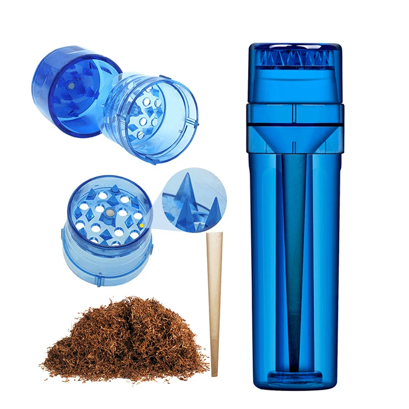 2 In 1 Smoking Cone Roller Horn Tube Herb Crusher Cigarette Maker Plastic Tobacco Grinder For Smoking Accessories Gift for Men
2 In 1 Smoking Cone Roller Horn Tube Herb Crusher Cigarette Maker Plastic Tobacco Grinder For Smoking Accessories Gift for Men