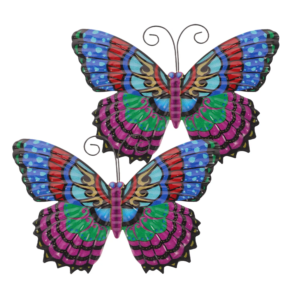 2pcs Butterfly Wall Hanging Decoration Iron Butterfly Wall Hanging Adornment
2pcs Butterfly Wall Hanging Decoration Iron Butterfly Wall Hanging Adornment