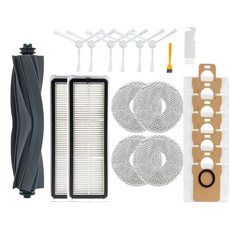 For Xiaoml Mijia Omni 1S B101CN Robot X10+ Dreame L10S Ultra / S10 Pro Main Side Brush Filter Mop Robot Vacuum Bag Replacement 
For Xiaoml Mijia Omni 1S B101CN Robot X10+ Dreame L10S Ultra / S10 Pro Main Side Brush Filter Mop Robot Vacuum Bag Replacement