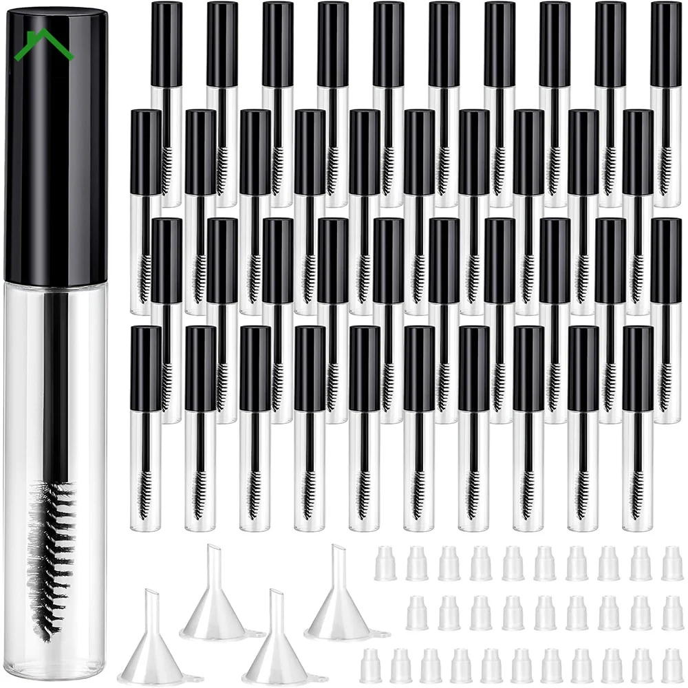 40pcs 10ml Empty Mascara Tubes Eyelash Wand Refillable Clear Bottles Eyelash Cream Container Bottle Castor Oil for DIY Cosmetic
40pcs 10ml Empty Mascara Tubes Eyelash Wand Refillable Clear Bottles Eyelash Cream Container Bottle Castor Oil for DIY Cosmetic