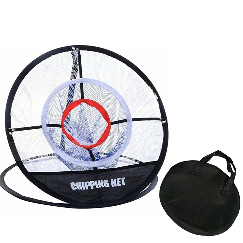 

Portable Golf Chipping Net Backyard Outdoor Target Practice Pop Up Hitting Nets for Indoor Accuracy Swing Drop Ship
