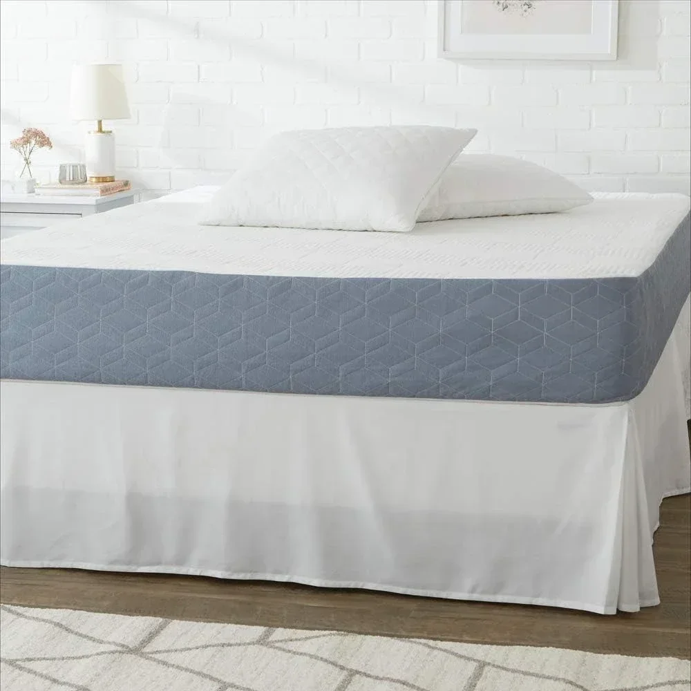 10 Inch Mattresses Cooling Infused Gel Memory Foam Mattress, Medium-Firm, CertiPUR-US Certified, King Size, White/Gray
10 Inch Mattresses Cooling Infused Gel Memory Foam Mattress, Medium-Firm, CertiPUR-US Certified, King Size, White/Gray