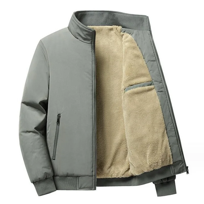 Men Winter Thick Fleece Jacket Warm Bomber Coats Thick Baseball Outwear Big Size 8XL
Men Winter Thick Fleece Jacket Warm Bomber Coats Thick Baseball Outwear Big Size 8XL