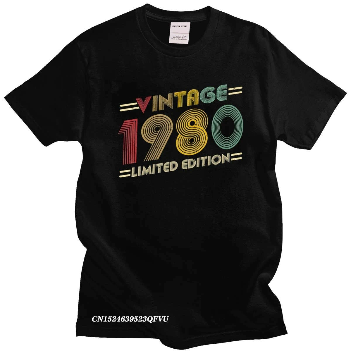 Retro Vintage Made In 1980 Men Camisas Mend 40th Birthday 40 Years Old Anniversary T-Shirt Pre-Shrunk Cotton Tee Tops
Retro Vintage Made In 1980 Men Camisas Mend 40th Birthday 40 Years Old Anniversary T-Shirt Pre-Shrunk Cotton Tee Tops