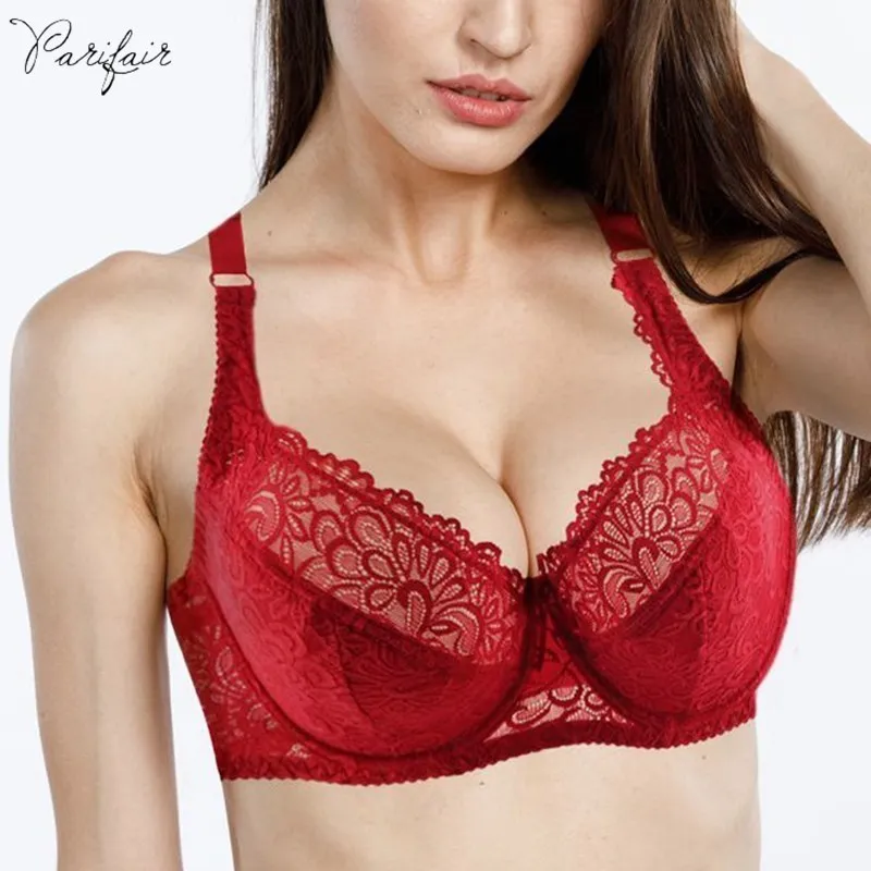 PairFairy Women's Ultra thin Bra Full Coverage Sexy Soft Underwire Lace Padded Brassiere Minimizer Bh Plus Size DD E DDD F Cup
PairFairy Women's Ultra thin Bra Full Coverage Sexy Soft Underwire Lace Padded Brassiere Minimizer Bh Plus Size DD E DDD F Cup