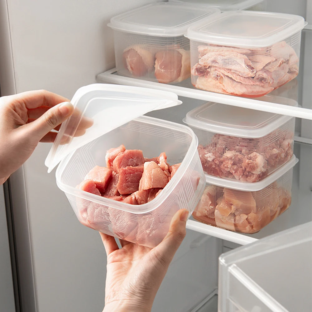 Food Grade Plastic Crisper Food Classification Storage Box Refrigerator Special Meat Freezer Box Onion Ginger Garlic Organizer
Food Grade Plastic Crisper Food Classification Storage Box Refrigerator Special Meat Freezer Box Onion Ginger Garlic Organizer