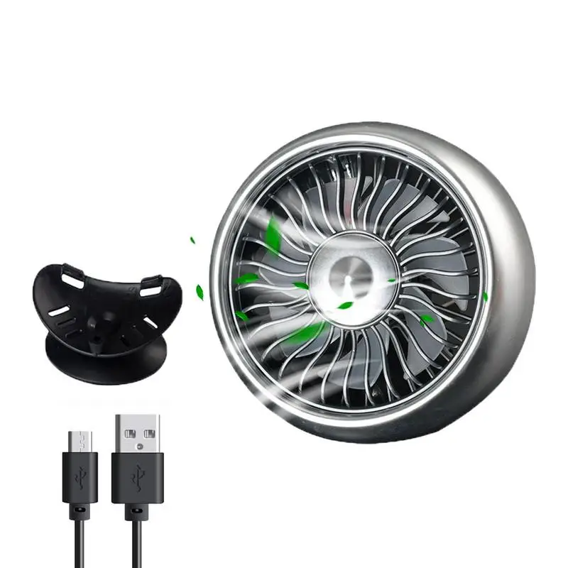 Автомобильный USB-вентилятор, вращающийся Автомобильный мини-вентилятор RGB для окон, с питанием от USB, с тремя скоростями
Автомобильный USB-вентилятор, вращающийся Автомобильный мини-вентилятор RGB для окон, с питанием от USB, с тремя скоростями