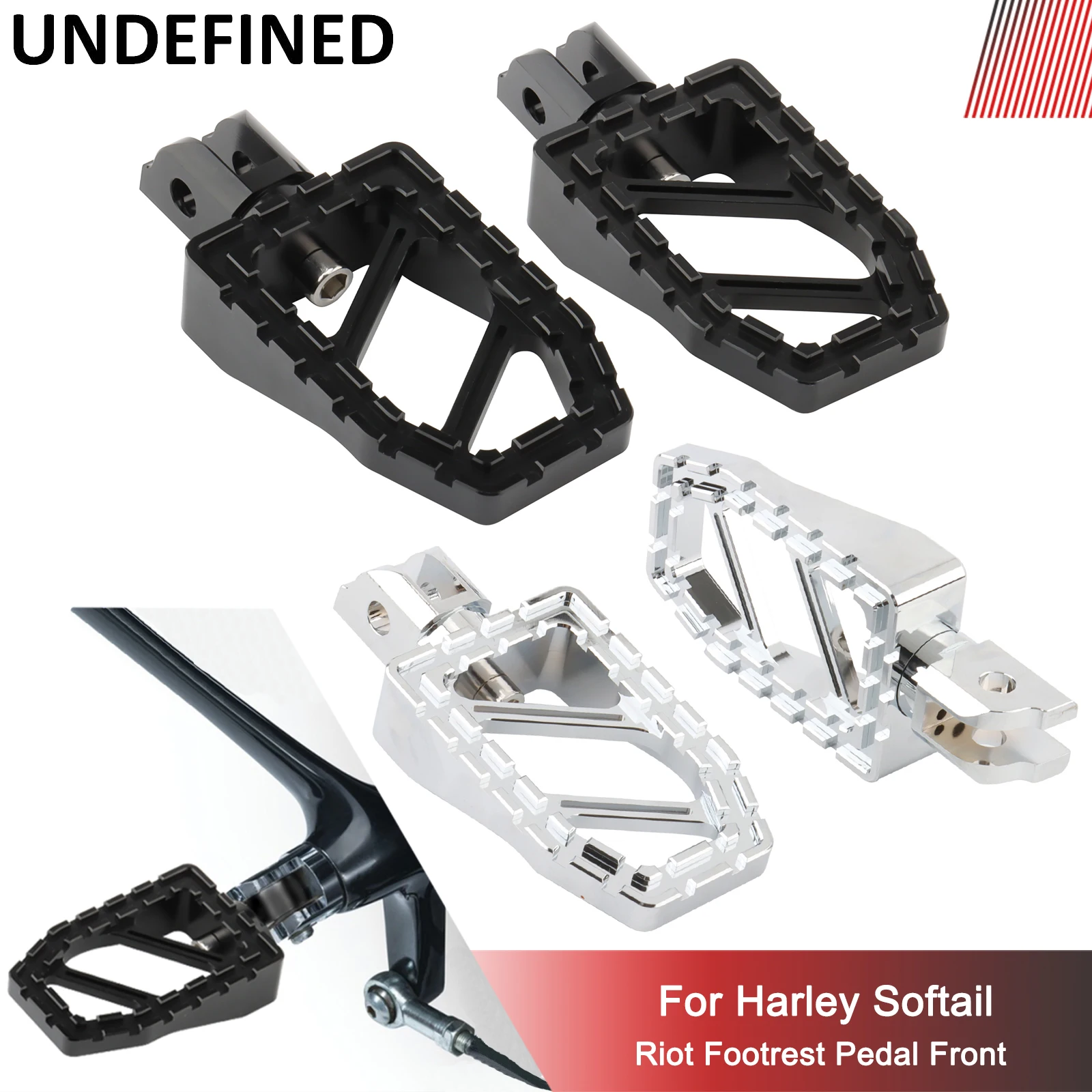 Riot Footrest Pedal for Harley Softail Breakout FatBoy Deluxe Heritage Classic Low Rider FLSB 2018-2022 Front Footrests Footpegs
Riot Footrest Pedal for Harley Softail Breakout FatBoy Deluxe Heritage Classic Low Rider FLSB 2018-2022 Front Footrests Footpegs