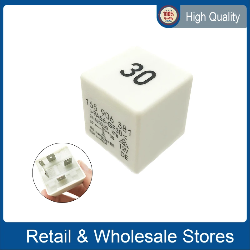 1pc 12V 5pin car relay for Volkswagen Passat B5 Audi A6 ECU 30 165 906 381 5Pin 165906381
1pc 12V 5pin car relay for Volkswagen Passat B5 Audi A6 ECU 30 165 906 381 5Pin 165906381