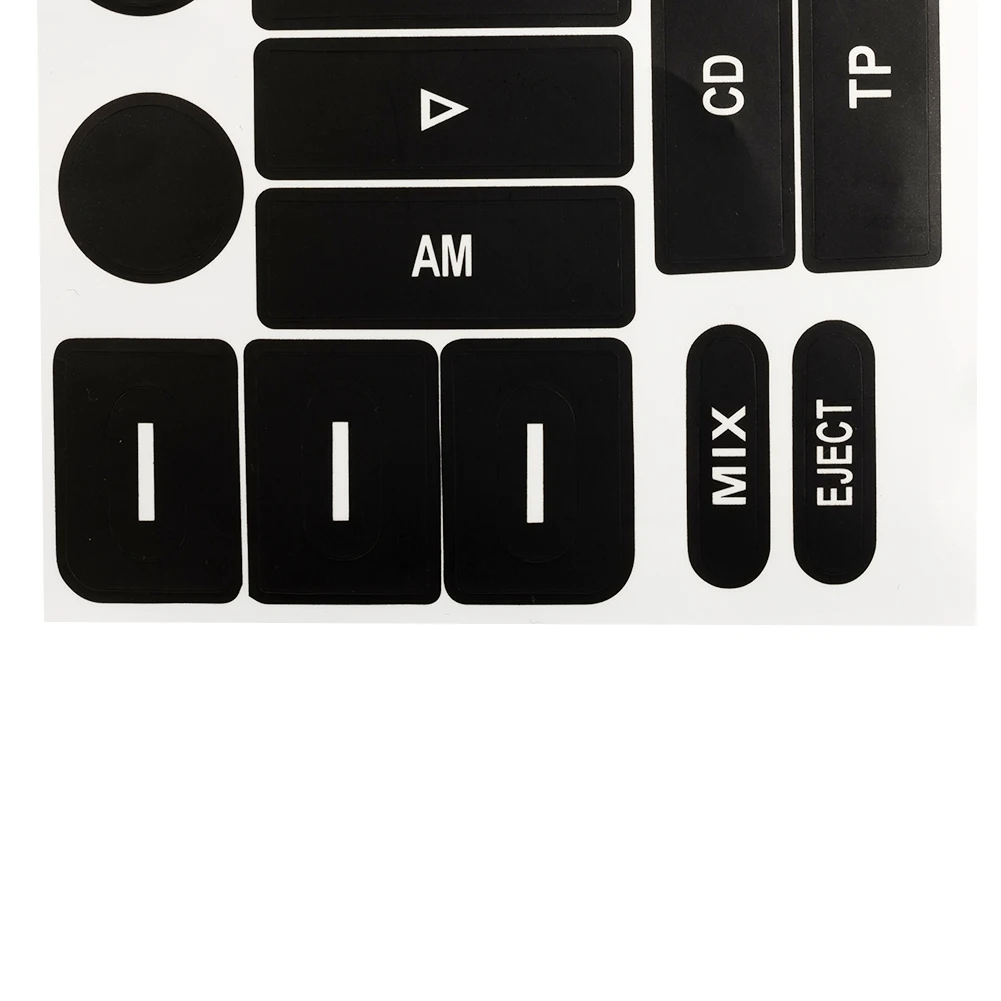 Car Air Condition Radio Control Button Repair Stickers Decals For Golf MK5 Air Conditioning Panel Key Maintenance Sticker
Car Air Condition Radio Control Button Repair Stickers Decals For Golf MK5 Air Conditioning Panel Key Maintenance Sticker