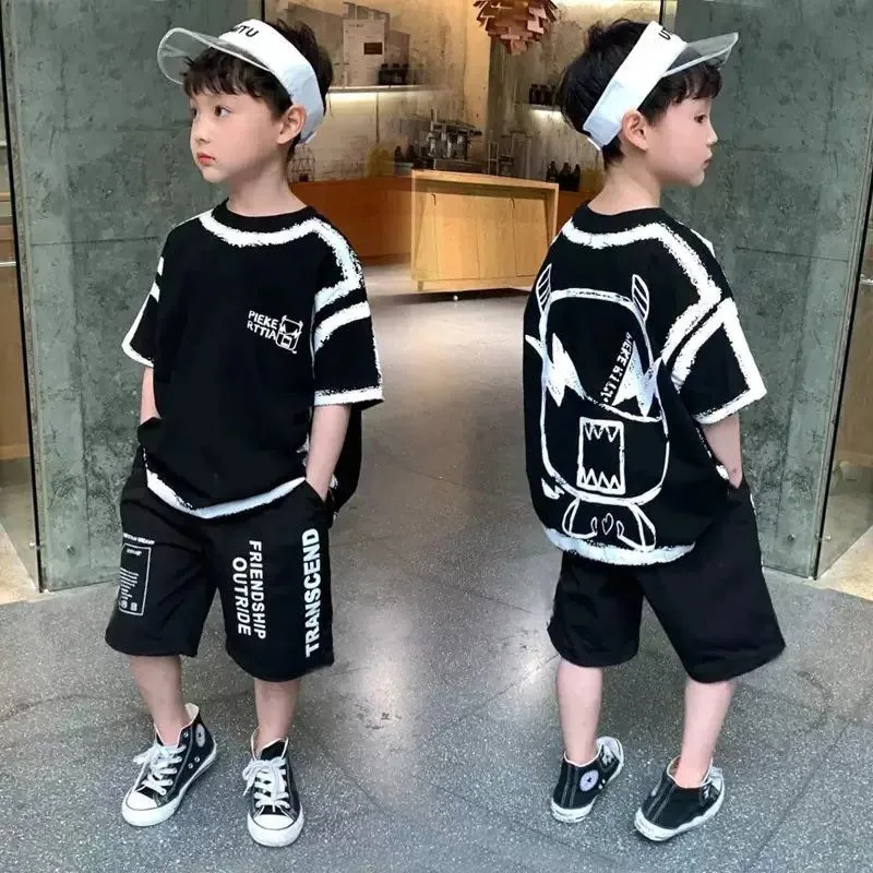 New Summer Baby Boys Girls Cotton Clothing Set Children T-Shirt + Shorts 2Pcs for Kids Casual Outfits 3-12 Y Boy Kid Tracksuits
New Summer Baby Boys Girls Cotton Clothing Set Children T-Shirt + Shorts 2Pcs for Kids Casual Outfits 3-12 Y Boy Kid Tracksuits