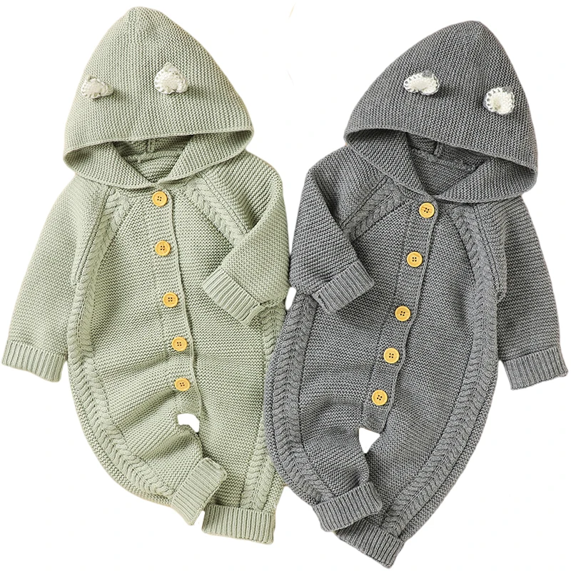 Baby Rompers Clothes Fashion Cartoon Knitted Newborn Boys Girls Jumpsuits Outfit Autumn Winter Toddler Infant Knitwear Overalls
Baby Rompers Clothes Fashion Cartoon Knitted Newborn Boys Girls Jumpsuits Outfit Autumn Winter Toddler Infant Knitwear Overalls