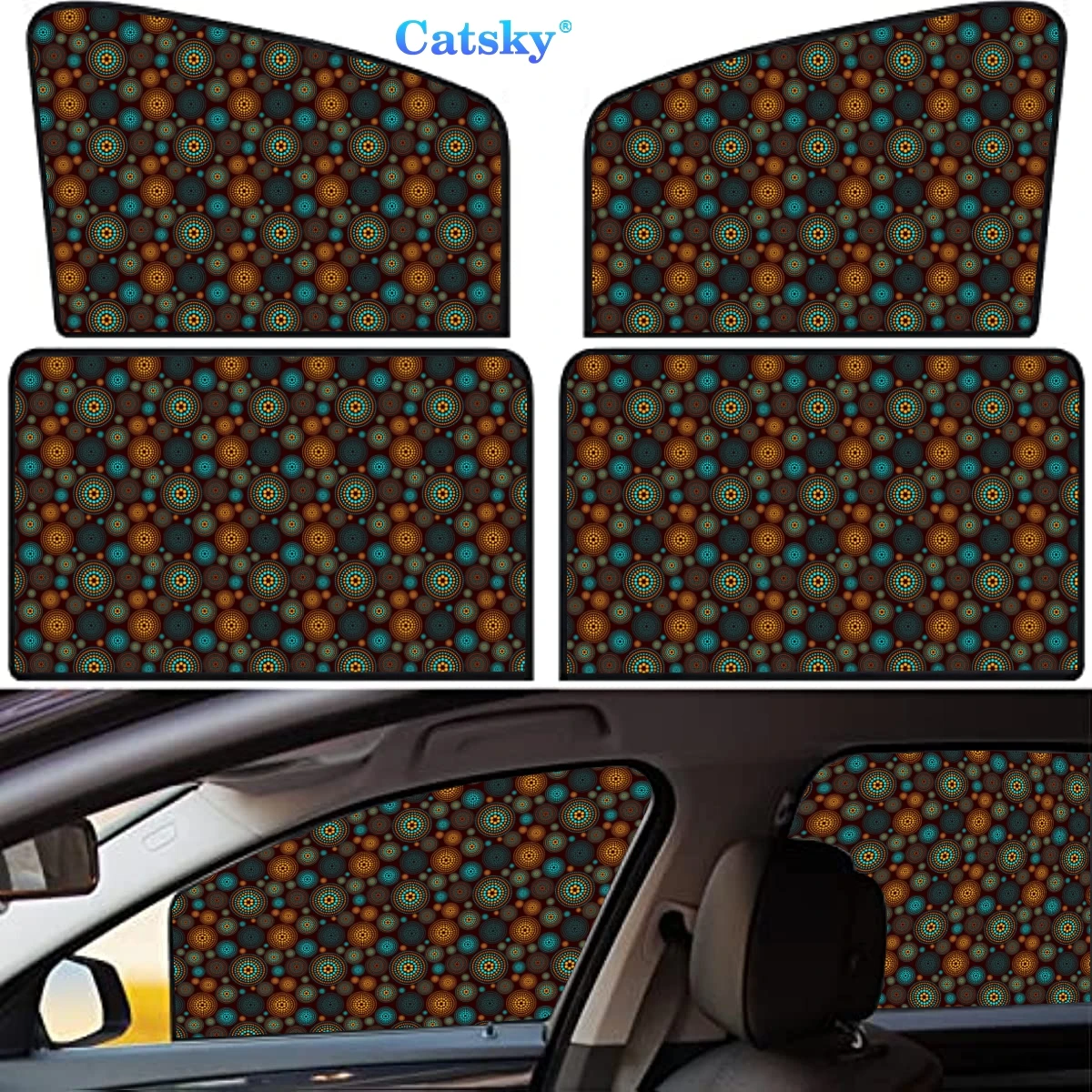 4 Pieces Privacy Car Window Sun Shades Magnetic Blackout Car Window Covers Car Curtains Car Window Sun Shades Covers Auto
4 Pieces Privacy Car Window Sun Shades Magnetic Blackout Car Window Covers Car Curtains Car Window Sun Shades Covers Auto