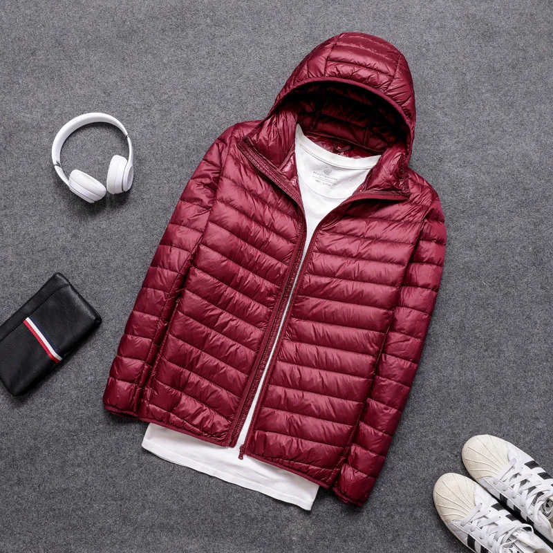 Down Jacket Men All-Season Ultra Lightweight Packable Water and Wind-Resistant Breathable Coat Big Size Hoodies Jackets Coats
Down Jacket Men All-Season Ultra Lightweight Packable Water and Wind-Resistant Breathable Coat Big Size Hoodies Jackets Coats