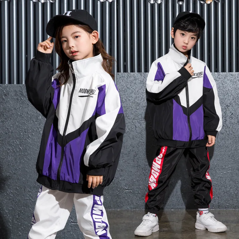 For 8 10 12 14 16 18 Yrs Teenager Boys Girls Jacket Tops Sweatpants Tracksuit Hip Hop Dance Show Costumes Big Children Clothes
For 8 10 12 14 16 18 Yrs Teenager Boys Girls Jacket Tops Sweatpants Tracksuit Hip Hop Dance Show Costumes Big Children Clothes