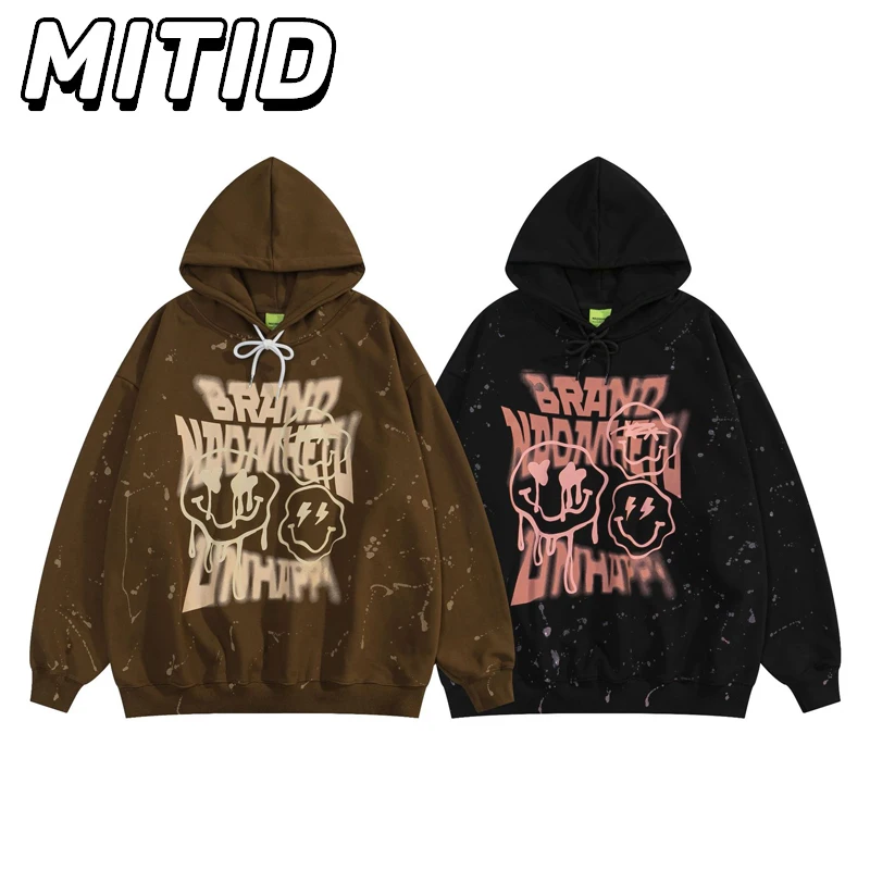 Hip Hop Streetwear Printed Hoodies Men and Women Casual Loose Oversized Pullover Hoodies Harajuku Men Spring Autumn Sweatshirts
Hip Hop Streetwear Printed Hoodies Men and Women Casual Loose Oversized Pullover Hoodies Harajuku Men Spring Autumn Sweatshirts