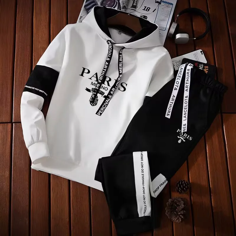 Men's Spring Hot Selling New Luxury Brand Sports Shirt 2-piece Set for Men's Leisure Fashion Pullover Top Fitness Jogging Pants
Men's Spring Hot Selling New Luxury Brand Sports Shirt 2-piece Set for Men's Leisure Fashion Pullover Top Fitness Jogging Pants