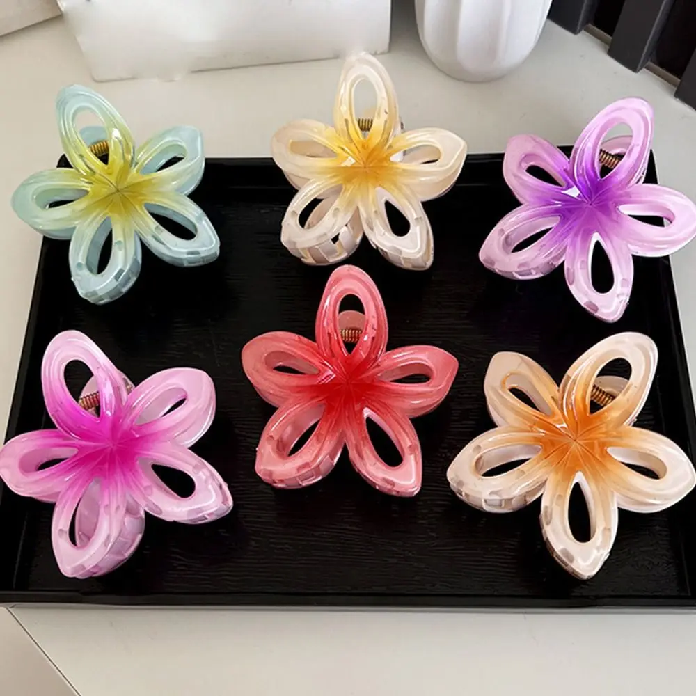 Candy Color Egg Flower Hair Clip Ins Transparent Frangipani Hair Claw Hair Accessories Plastic Shark Clip Girls/Ladies
Candy Color Egg Flower Hair Clip Ins Transparent Frangipani Hair Claw Hair Accessories Plastic Shark Clip Girls/Ladies