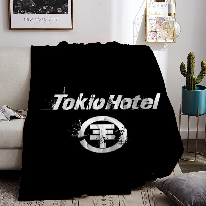 

Bedroom Decoration Tokio Hotel Nap Blanket for Decorative Sofa Custom Blankets and Throws Bedspread on the Bed Throw Warm Winter