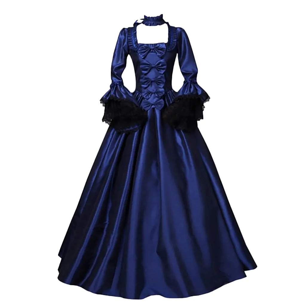 Elegant Ball Gown Square Collar Lace Renaissan Punk Halloween Cosplay Costume Women Medieval Palace Court Princess Dress
Elegant Ball Gown Square Collar Lace Renaissan Punk Halloween Cosplay Costume Women Medieval Palace Court Princess Dress