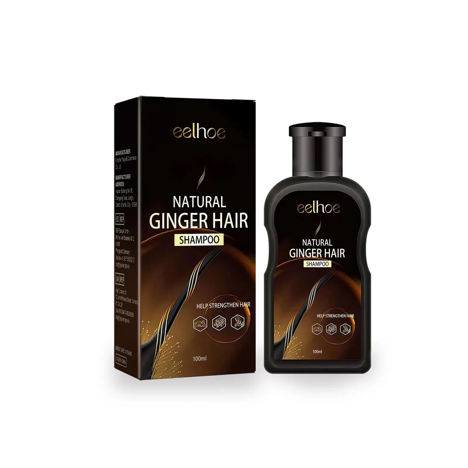 

Новый шампунь для роста волос Sdottor Ginger, очистка кожи головы, предотвращение выпадения волос, затемнение волос, против перхоти, зуда, контроль жирности