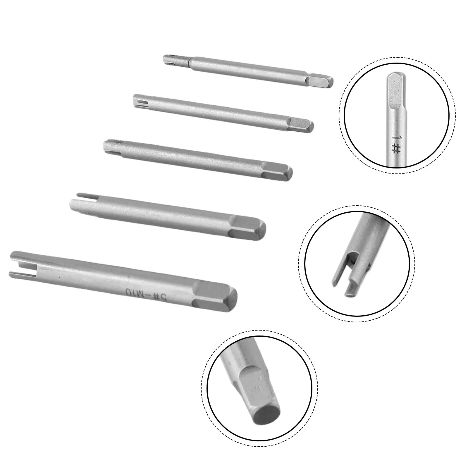 Tool Parts Broken Tap Extractor Drill Bits For Broken Tap Extractor Wider Application 5Pcs High Efficiency M6 M8
Tool Parts Broken Tap Extractor Drill Bits For Broken Tap Extractor Wider Application 5Pcs High Efficiency M6 M8