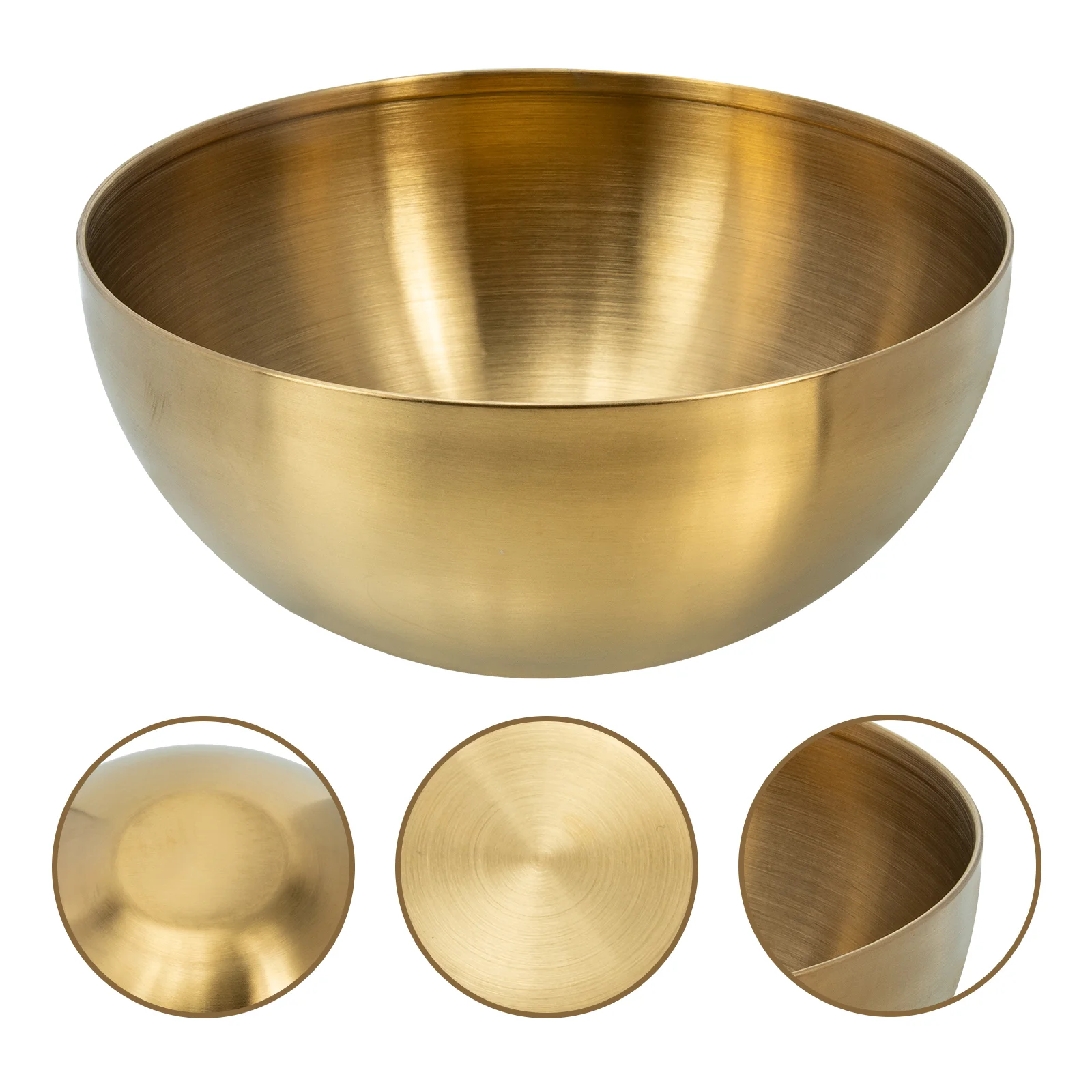 Snack Containers Stainless Steel Salad Bowl Kitchen Accessory Tableware Dessert Storage Fruit Mixing
Snack Containers Stainless Steel Salad Bowl Kitchen Accessory Tableware Dessert Storage Fruit Mixing