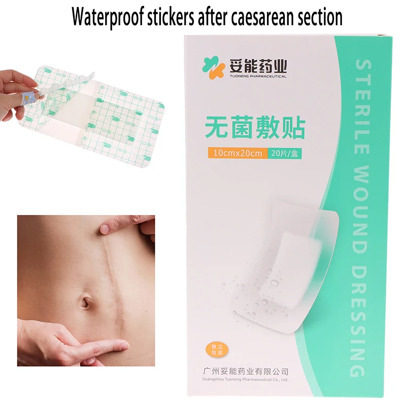 20 Pcs Aseptic Dressing Scar Tape Large Band-Aid 10×20cm C-section Postoperative Bath Special PU Waterproof Stickers
20 Pcs Aseptic Dressing Scar Tape Large Band-Aid 10×20cm C-section Postoperative Bath Special PU Waterproof Stickers