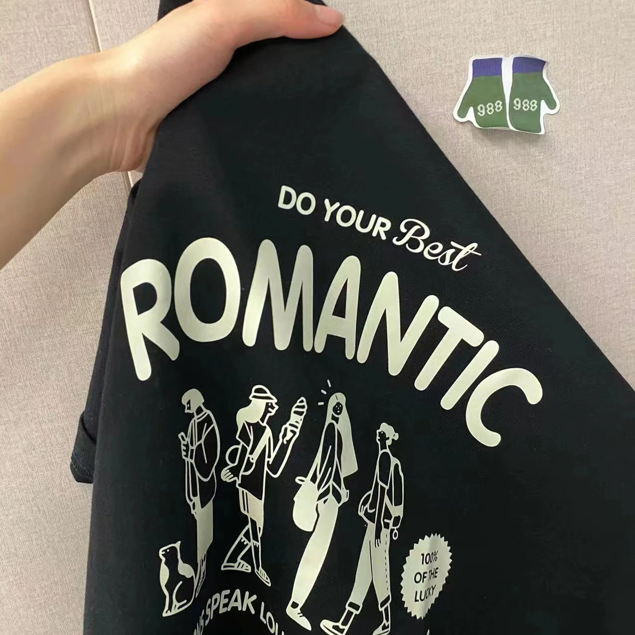 Printting Your Beast Romantic Black Woman T Shirt Cotton Short Sleeve Loose Streetwear High Street Y2k Graphic T Shirts Ladies
Printting Your Beast Romantic Black Woman T Shirt Cotton Short Sleeve Loose Streetwear High Street Y2k Graphic T Shirts Ladies