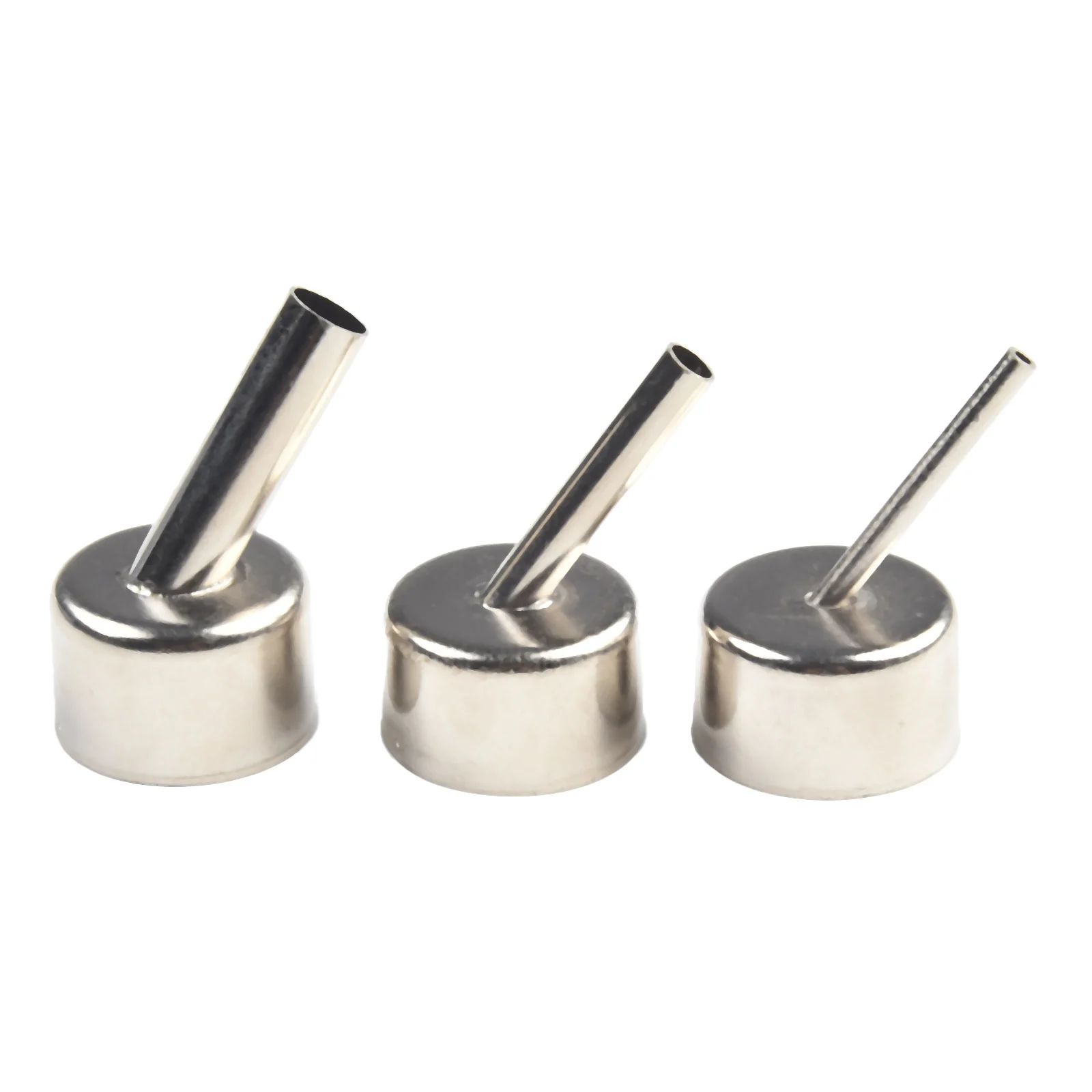 3pcs Welding Nozzle 45 Degree Curved Angle 3/5/8mm For 858 Series Hot Desoldering Air Rework Station Power Tools Parts
3pcs Welding Nozzle 45 Degree Curved Angle 3/5/8mm For 858 Series Hot Desoldering Air Rework Station Power Tools Parts