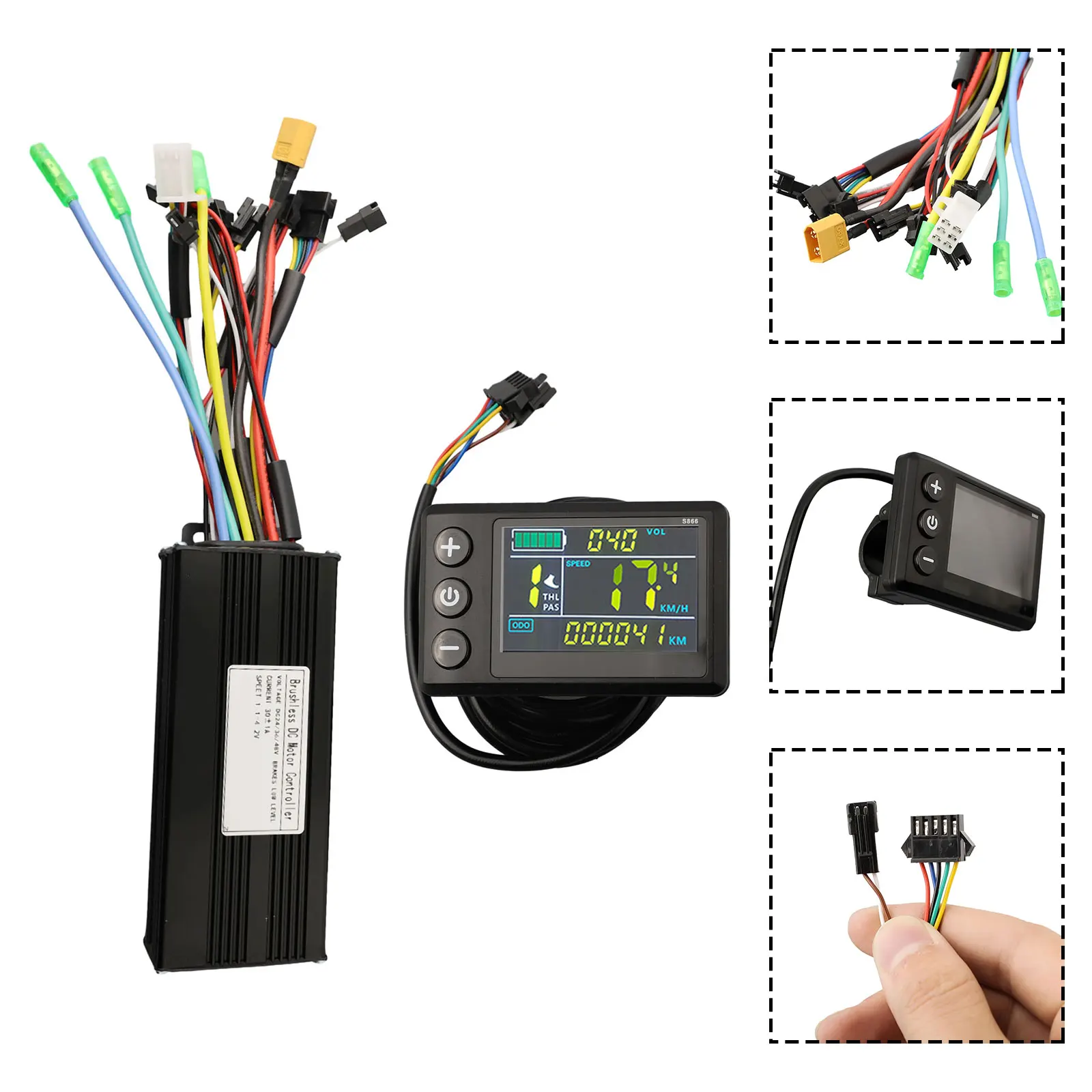 Instrument Motor W Battery Safety V Electric Bike Controller Voltage Insulating LCD S Screen Instrument Weight
Instrument Motor W Battery Safety V Electric Bike Controller Voltage Insulating LCD S Screen Instrument Weight