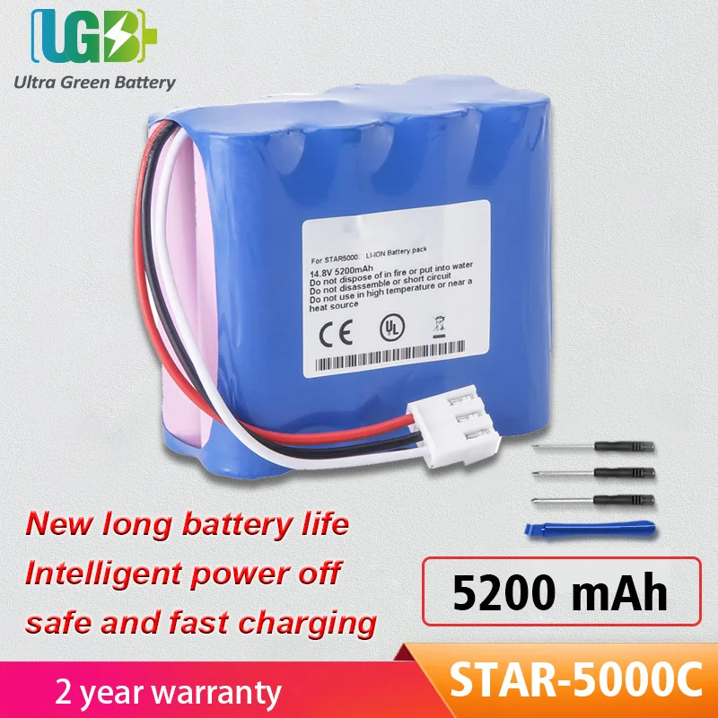 

UGB New STAR-5000C Battery For COMEN STAR-5000 STAR-5000C STAR-5000E 022-00052-00 JHT-99E-00 HYLB-1011 battery