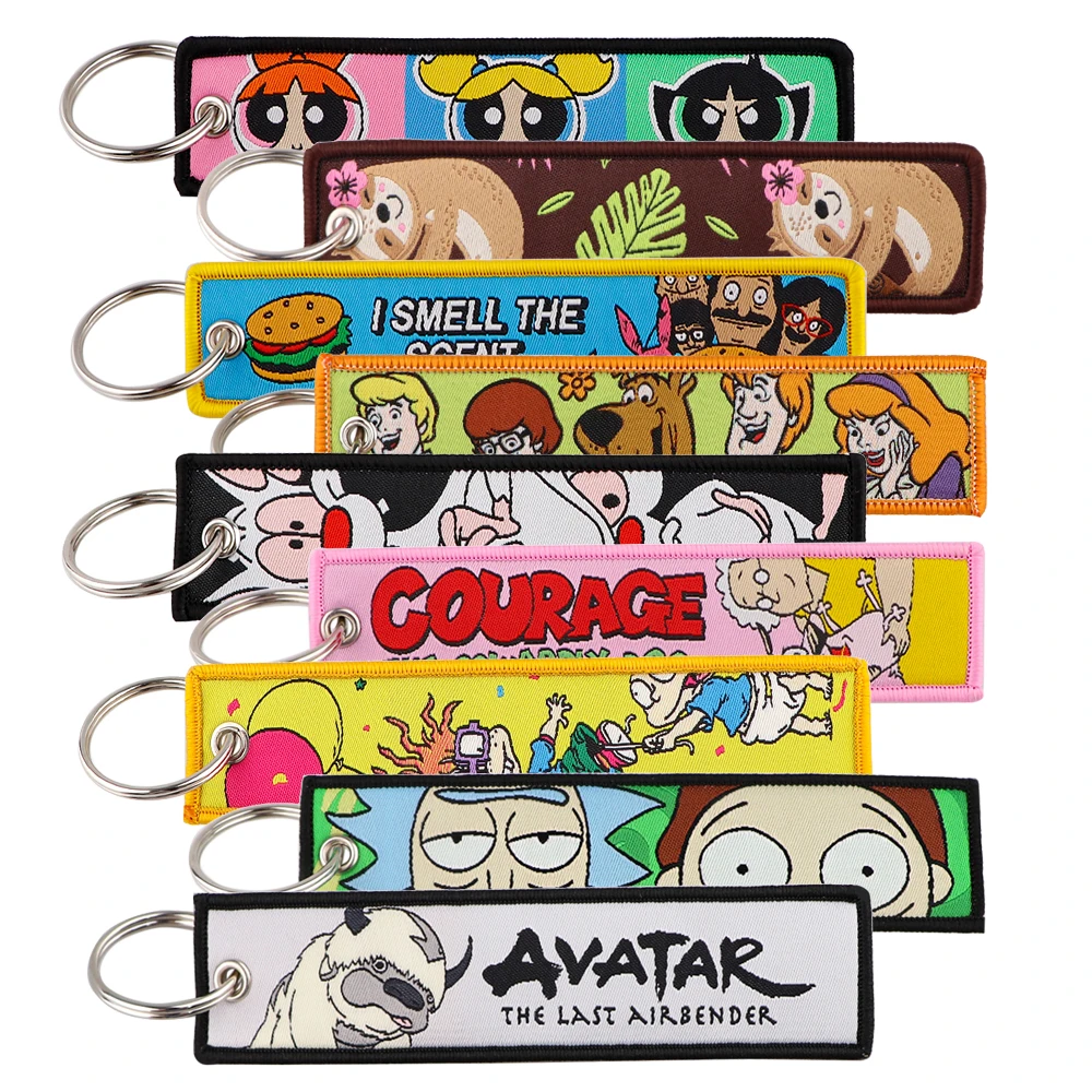 Cute Classic Cartoon Keychain for Motorcycles Key Ring Embroidery Key Tag Key Fobs Holder Chaveiro Accessories Gifts for Gifts
Cute Classic Cartoon Keychain for Motorcycles Key Ring Embroidery Key Tag Key Fobs Holder Chaveiro Accessories Gifts for Gifts