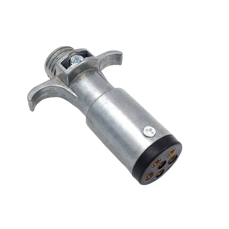 Car accessories, trailer, RV plug socket, American round hole 6-pin connector, RV adapter, trailer tail light connector
Car accessories, trailer, RV plug socket, American round hole 6-pin connector, RV adapter, trailer tail light connector
