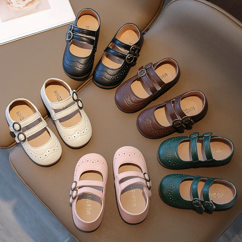 New Fashion Children's Shoes Children Elegant Princess PU Leather Shoes Non-Slip Spring Autumn Kids Girls Vintage Girls Shoes
New Fashion Children's Shoes Children Elegant Princess PU Leather Shoes Non-Slip Spring Autumn Kids Girls Vintage Girls Shoes