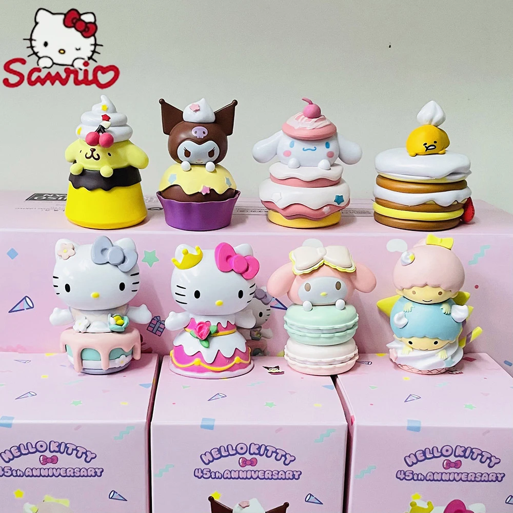 Hello Kitty Sanrio 8Cm My Melody Figure Anime Kawaii Cinnamoroll Kuromi Cat Action Collection Materials Gifts Toys For Children
Hello Kitty Sanrio 8Cm My Melody Figure Anime Kawaii Cinnamoroll Kuromi Cat Action Collection Materials Gifts Toys For Children