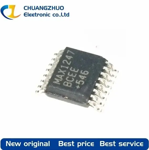 1Pcs New original MAX1247BCEE+ MAX1247BCEE SSOP-16-150mil-EP-0.635mm Analog To Digital Converters
1Pcs New original MAX1247BCEE+ MAX1247BCEE SSOP-16-150mil-EP-0.635mm Analog To Digital Converters