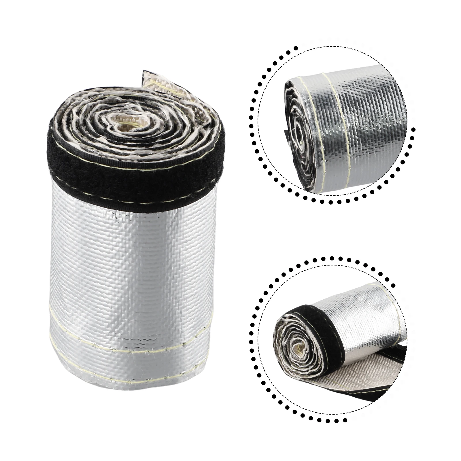 Metallic Heat Shield Sleeve Car Heat Protection Film Fireproof Heat Insulation Mat 2000° Radiant Heat Shielding Sleeve
Metallic Heat Shield Sleeve Car Heat Protection Film Fireproof Heat Insulation Mat 2000° Radiant Heat Shielding Sleeve