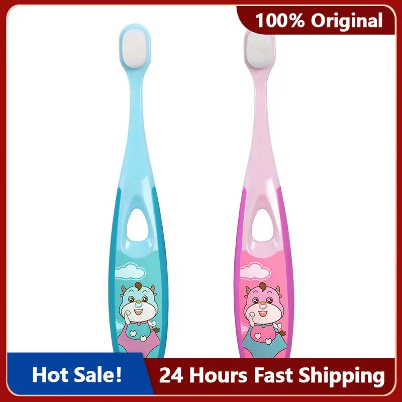 

Ultra-fine Soft Toothbrush Portable Travel Hair Eco Friendly Brush Soft Fiber Toothbrush Oral Hygiene Care Random Color