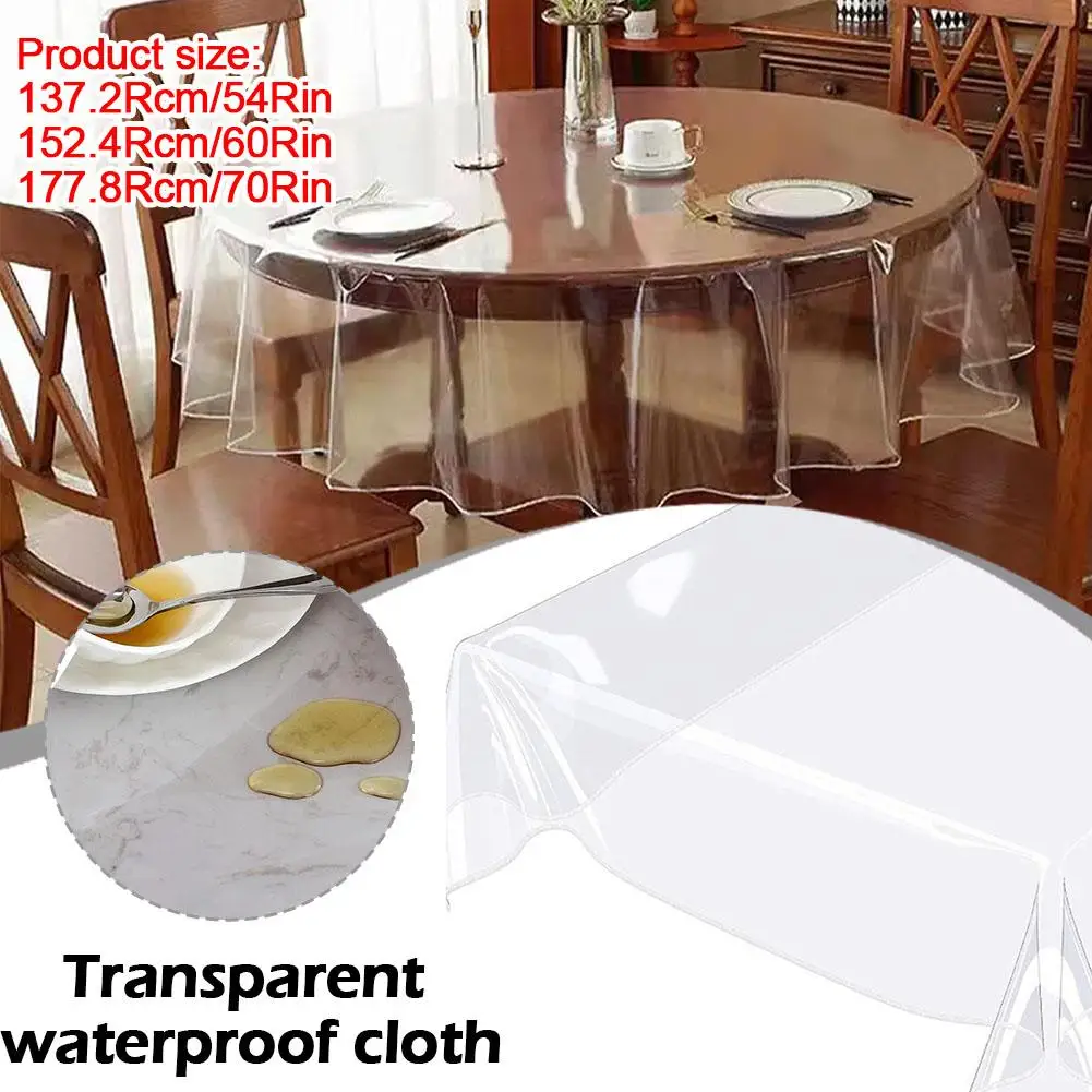 1PCS Desktop PVC Transparent Tablecloth Waterproof Table Proof Square Rectangular Table Table And Cloth Cloth Coffee Oil S6U6
1PCS Desktop PVC Transparent Tablecloth Waterproof Table Proof Square Rectangular Table Table And Cloth Cloth Coffee Oil S6U6