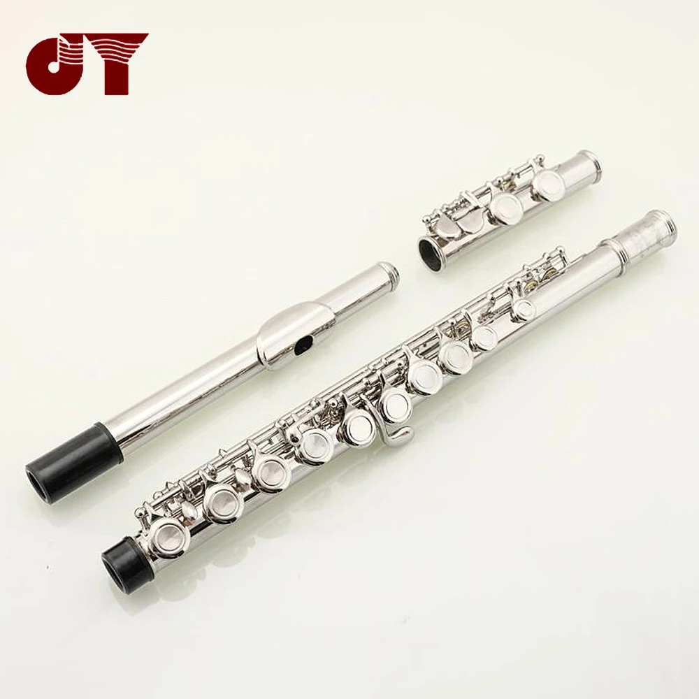 Флейта JYFL-E150N с покрытием из белой меди и никеля, профессиональная флейта для игры с основным ключом е, изогнутая Флейта с 16 отверстиями, Джазовый инструмент
Флейта JYFL-E150N с покрытием из белой меди и никеля, профессиональная флейта для игры с основным ключом е, изогнутая Флейта с 16 отверстиями, Джазовый инструмент