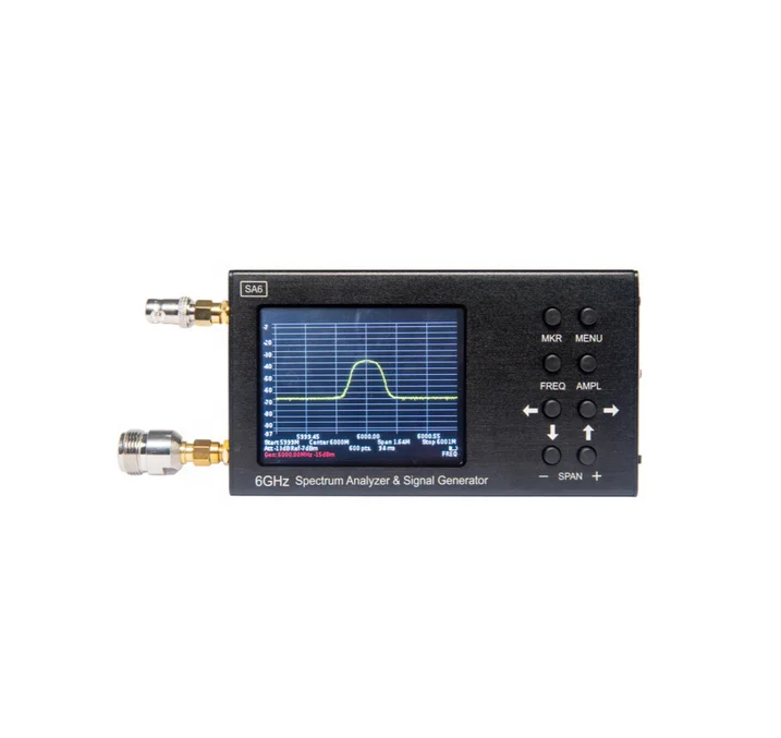 

6G портативный инструмент для анализа спектра, генератор сигналов Wi-Fi CDMA лабораторный беспроводной тестер сигнала 35-6200 МГц