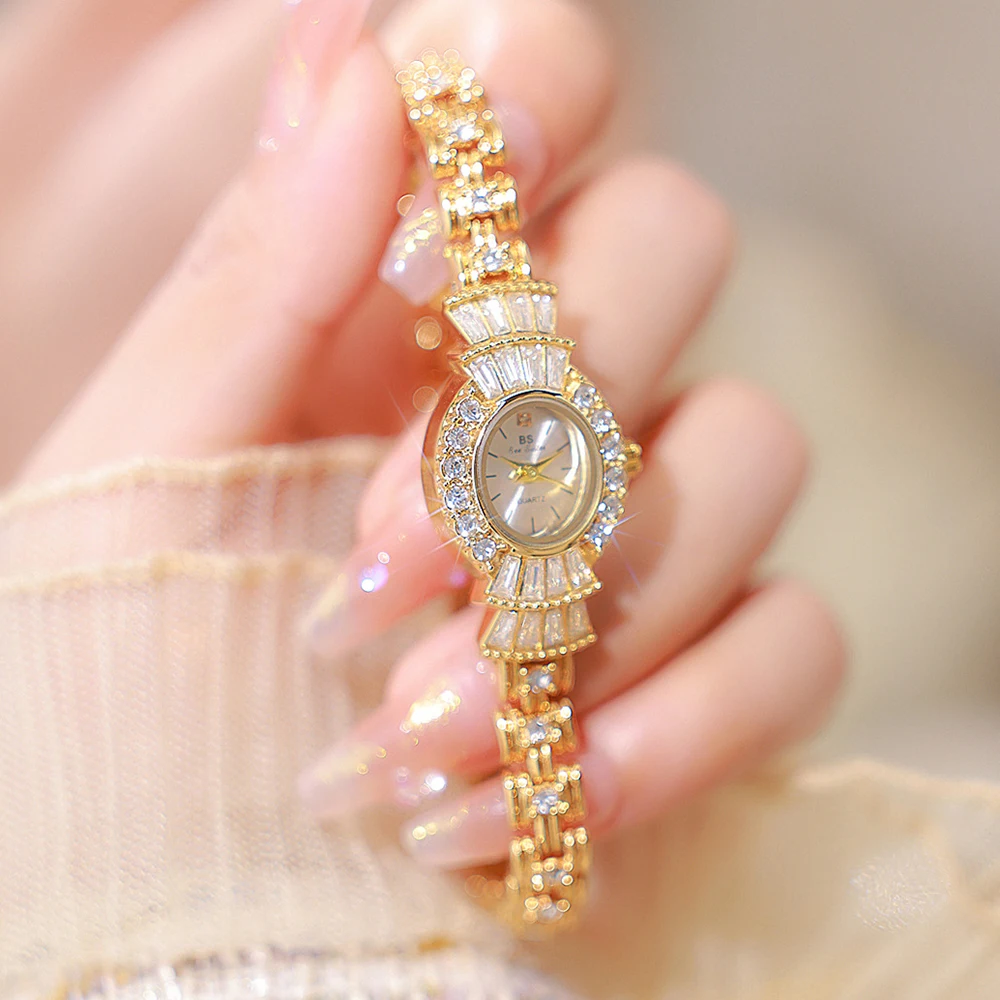 BS Luxury Women Watch Retro Gold Diamond Ladies Dress Wristwatches Small Quartz Watches 2023 Fashion Casual Women Vintage Watch
BS Luxury Women Watch Retro Gold Diamond Ladies Dress Wristwatches Small Quartz Watches 2023 Fashion Casual Women Vintage Watch