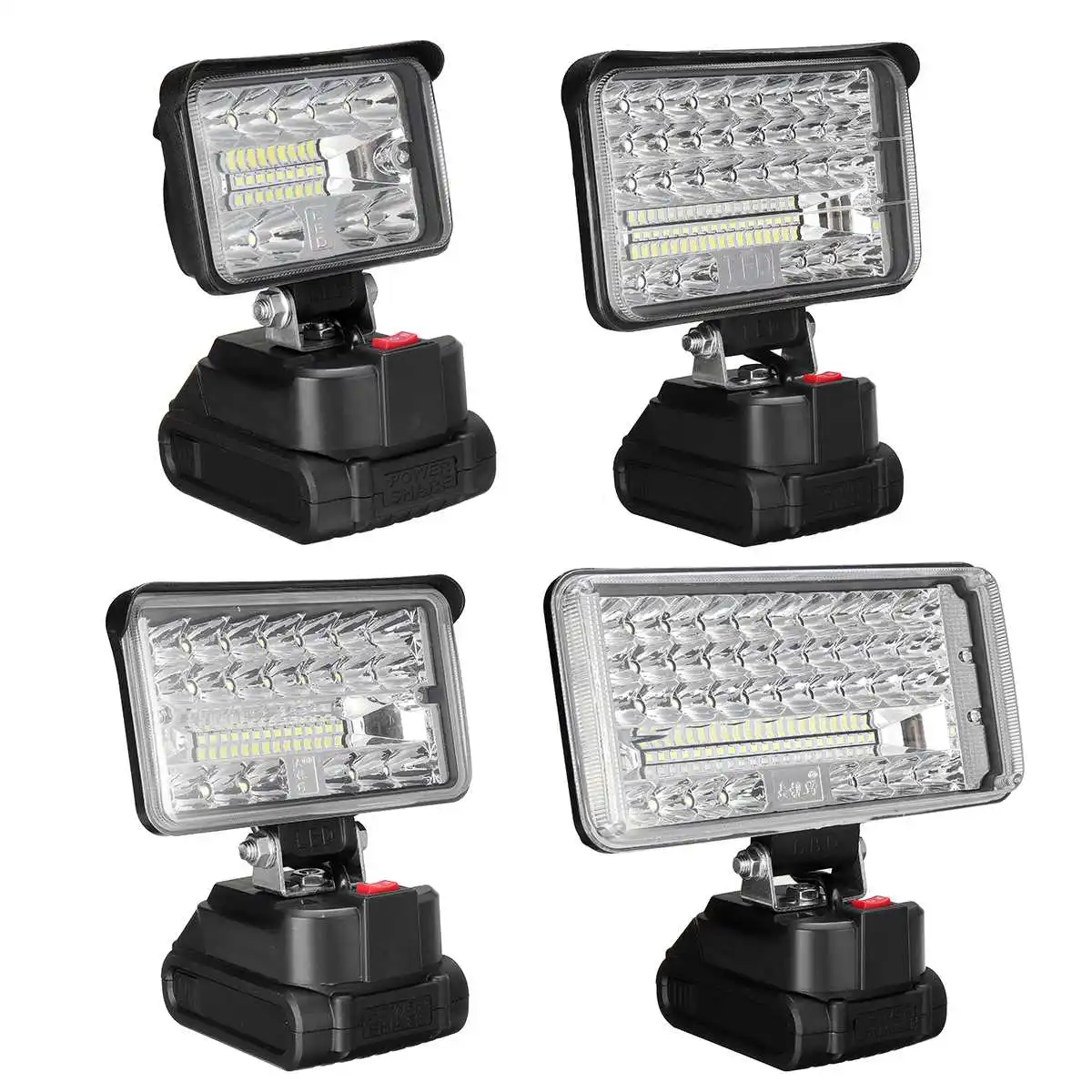 3/4/5/7 Inch Rechargeable Work Light with 1/2 Battery Portable Emergency Flood Lamp Outdoor Camping Lamp for 18V Battery
3/4/5/7 Inch Rechargeable Work Light with 1/2 Battery Portable Emergency Flood Lamp Outdoor Camping Lamp for 18V Battery