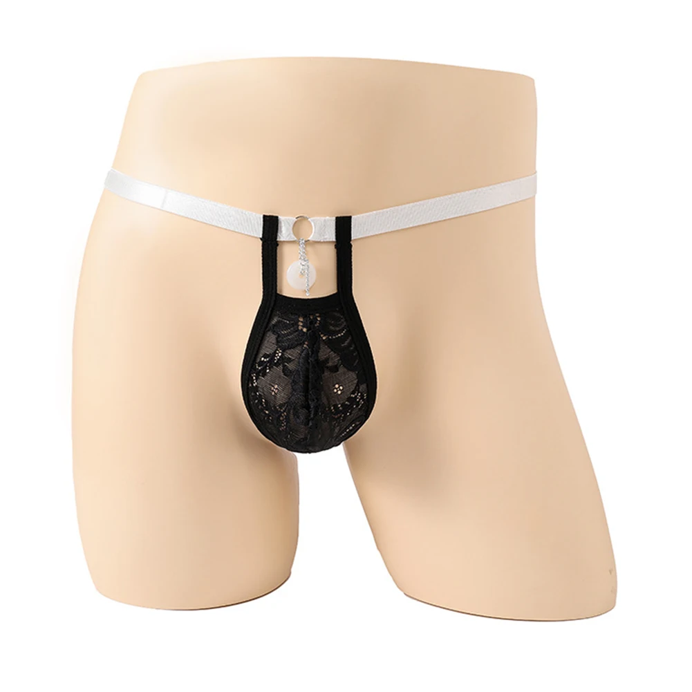 Men Lace Underwear See Through Low Rise G-String T Back Thong Brief Underwear Sexy Ultra-Thin Pouch Lingerie Panties
Men Lace Underwear See Through Low Rise G-String T Back Thong Brief Underwear Sexy Ultra-Thin Pouch Lingerie Panties